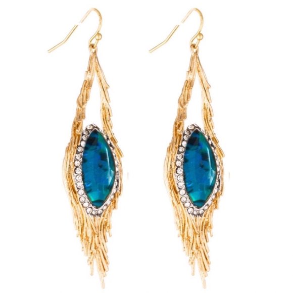 Alexis Bittar Maldivian Nested Feather Earrings - Picture 9 of 10